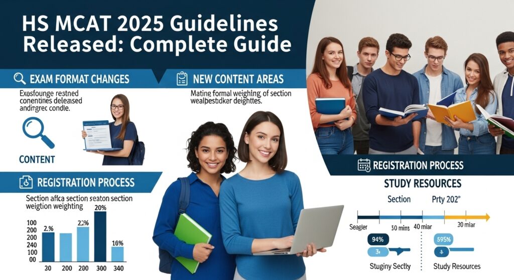 HS MCAT 2025 Guidelines Released: Complete Guide