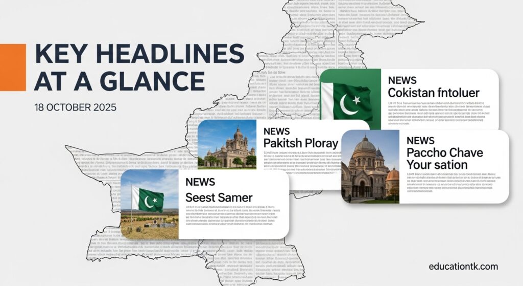 18 October 2025 | Key Headlines at a Glance